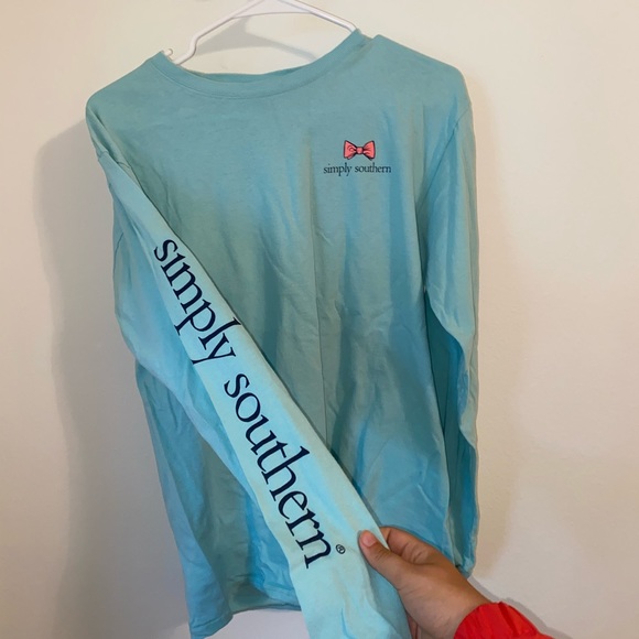Simply Southern Tops - Simply Southern Long Sleeve Tee